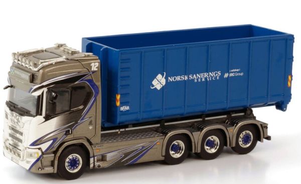 WSI01-3633 - SCANIA R Highline 8x4 camión recto con volquete NORSK SANERINGSSERVICE - 1