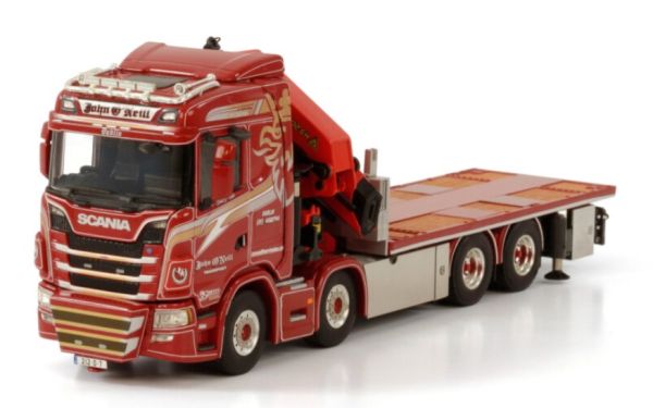 WSI01-3667 - SCANIA S HIGHLINE CS20H 8x4 con techo duro y palfinger 7800.2 y JIB - 1