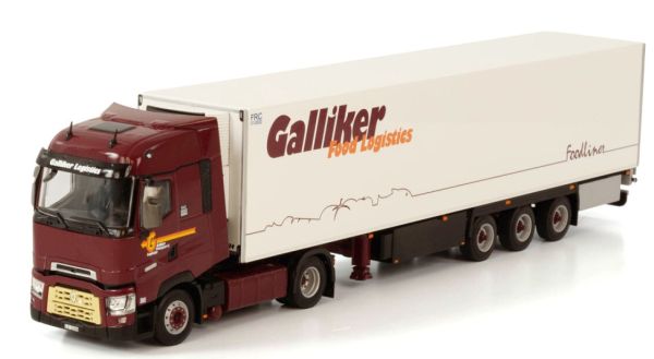 WSI01-3750 - RENAULT T HIGH 4X2 Remolque frigorífico de 3 ejes GALLIKER - 1