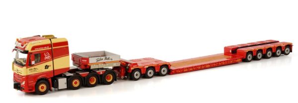 WSI01-3844 - MERCEDES-BENZ Actros MP4 SLT GS 8x4 Con 5 Ejes Portaequipajes y Dolly 3 Ejes TORBEN RAFN - 1