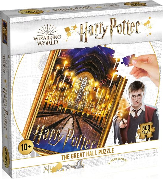 WIN01005 - Puzzle de 500 piezas de HARRY POTTER - La Gran Sala - 1