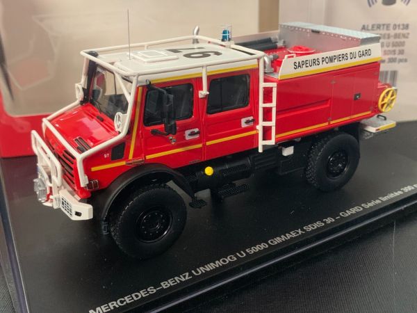 ALERTE0138 - MERCEDES UNIMOG U5000 Gimaex SDIS 30 - GARD rojo - 1