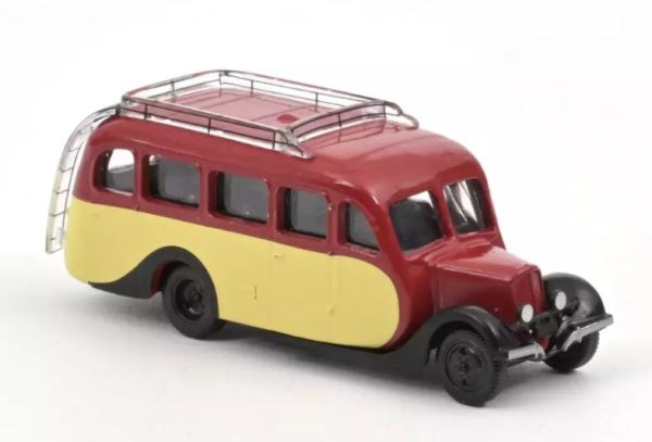 NOREVAMC0191099-ROUGE - CITROEN U23 Autocar 1947 Rojo y Amarillo - 1