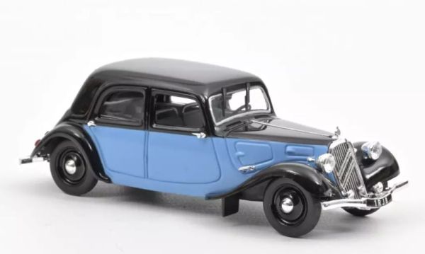 NOREVAMC019837 - CITROEN 11 Légère Coupe de Ville 1935 Azul y Negro - 1