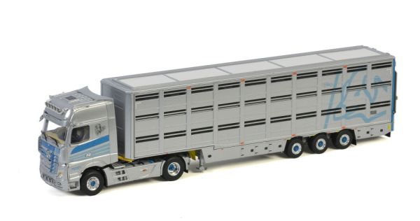 WSI02-2696 - MERCEDES ACTROS MP5 GIGASPACE 4x2 con remolque de 3 ejes DE PABLO ARRIBAS - 1