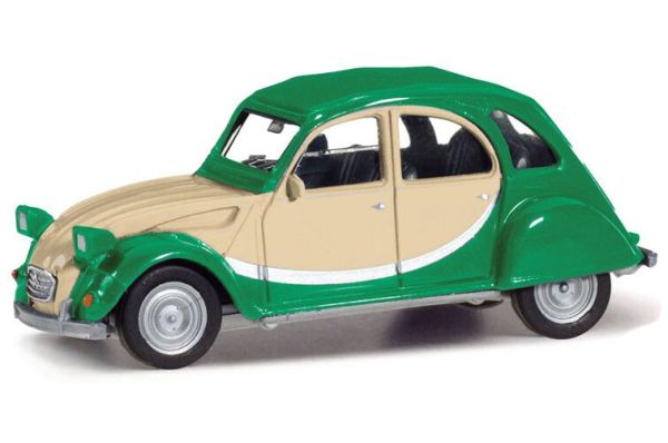 HER020817-007 - CITROEN 2CV Charleston verde y beige - 1