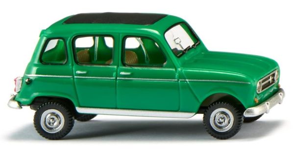 WIK022446 - RENAULT R4 con techo plegable verde - 1