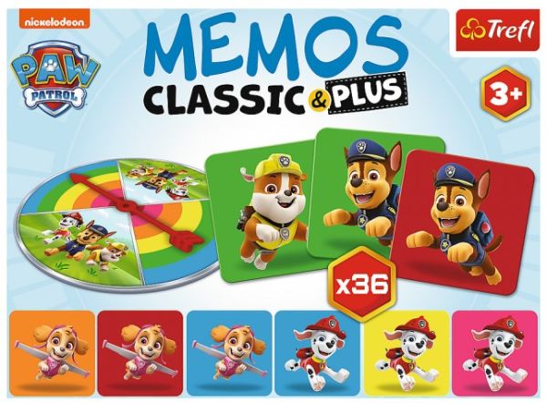 TRF02269 - Memos Classic y más PATROUILLE | dados 3 años - 1