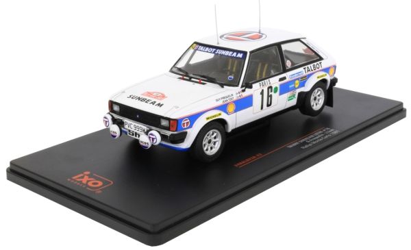 IXO24RAL023A - TALBOT Sunbeam Lotus #16 Rally de Montecarlo 1981 G.FREQUELIN / J.TODT - 1