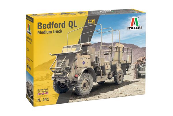 ITA0241 - Vehículo militar Bedford QL para montar y pintar - 1