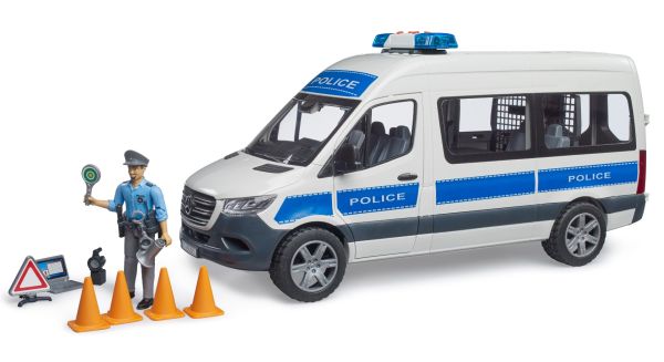 BRU2683 - MERCEDES-BENZ Sprinter Police con policía y accesorios - 1