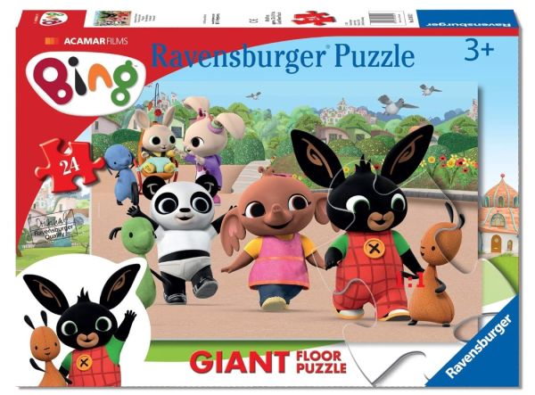 RAV030132 - Puzzle de 24 piezas Bing con sus amigos - 1