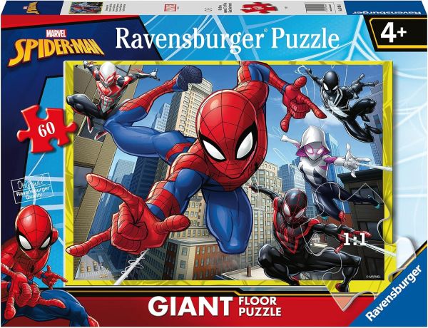 RAV030958 - Puzzle de 60 piezas Marvel SPIDER-MAN - 1