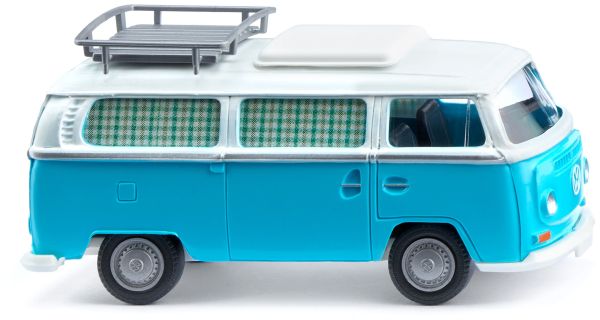 WIK031504 - Autocaravana VOLKSWAGEN Tipo 2 azul y blanco - 1