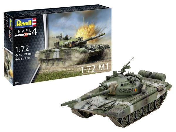 REV03357 - Tanque T-72 M1 para montar y pintar - 1