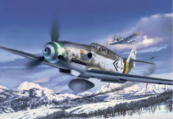 REV03653 - Avión Messerschmitt Bf109G-6 para montar y pintar - 1