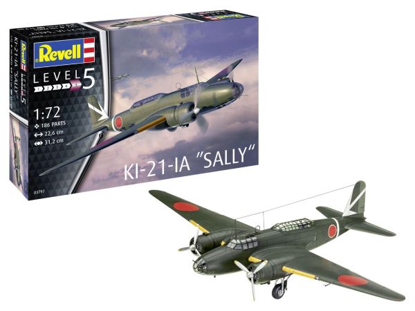 REV03797 - Aviones militares Ki-21-IA SALLY para montar y pintar - 1