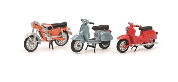 SCH03803 - Juego Zündapp KS 50 - Vespa PX - Simson Schwalbe - 1