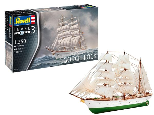 REV05432 - Barco Gorch Fock para montar y pintar - 1