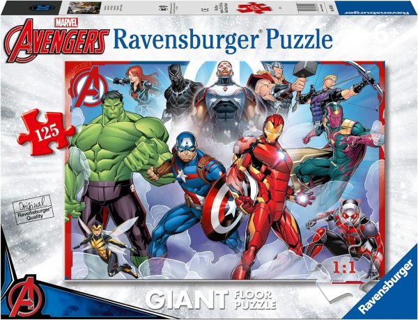 RAV056439 - Puzzle Gigante 125 Piezas Marvel VENGADORES - 1