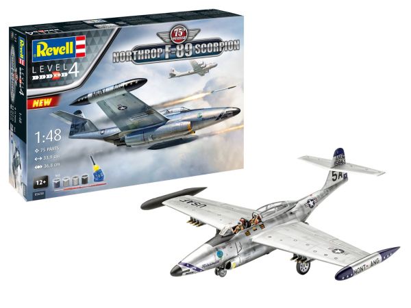 REV05650 - Modelo de avión militar gris - NORTHROP F-89 Scorpion 75th Anniversary - 1