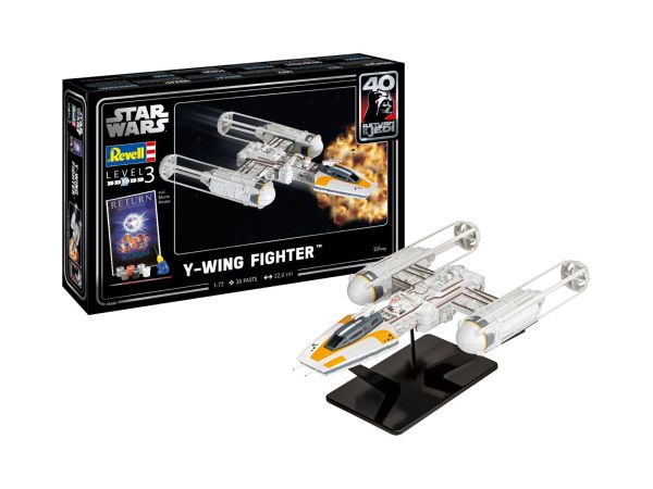 REV05658 - Y-wing Fighter STAR WARS con pintura para montar - 1