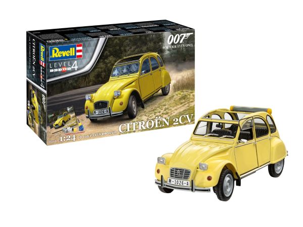 REV05663 - CITROEN 2CV James BOND 007 para montar y pintar - 1