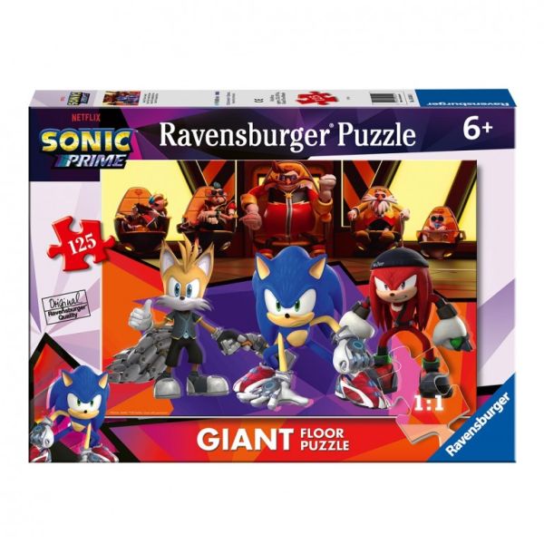 RAV056941 - Rompecabezas gigante Sonic Prime de 125 piezas - 1