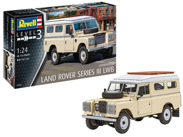 REV07056 - LAND ROVER Serie III LWB modelo para montar y pintar - 1