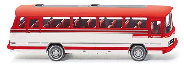 WIK070902 - MERCEDES-BENZ O 302 Traffic bus rojo y blanco - 1