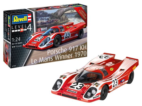 REV07709 - PORSCHE 917K Le Mans 1970 para montar y pintar - 1