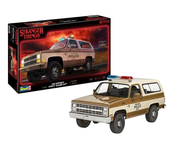 REV07724 - CHEVROLET K5 Blazer 1985 - STRANGER THINGS para montar y pintar - 1