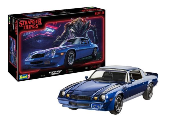 REV07728 - CHEVROLET Camaro Z/28 STRANGER THINGS para montar y pintar - 1