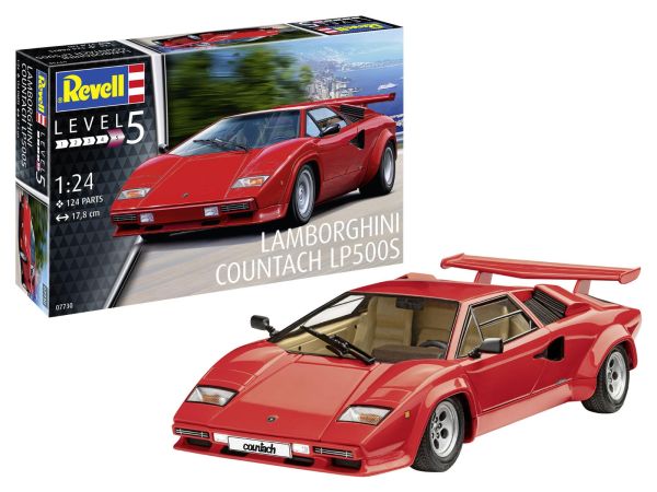 REV07730 - LAMBORGHINI Countach LP500S para montar y pintar - 1