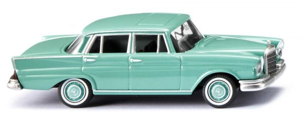 WIK082410 - MERCEDES 220 S turquesa pastel - 1