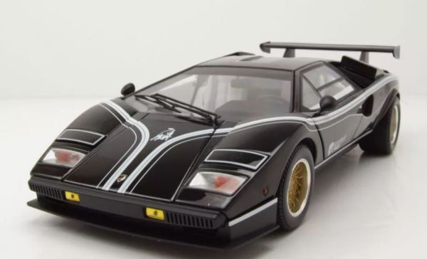 KYO08320C - LAMBORGHINI Countach LP 500R Negro - 1