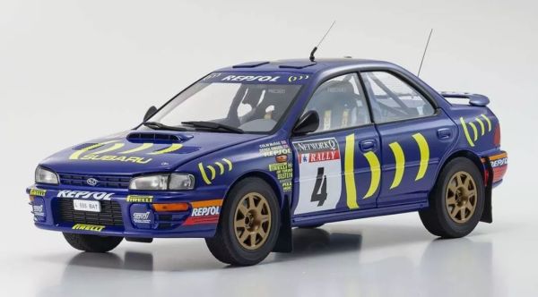 KYO08962A - SUBARU Impreza #4 Rally RAC 1994 C.McRAE / D.RINGER - 1