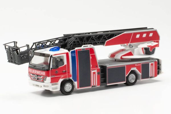 HER096959 - MERCEDES ATEGO ROSENBAUER con escalera giratoria BOMBEROS - 1