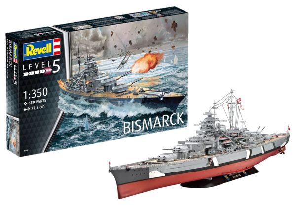 REV05040 - Barco bismarck para montar y pintar - 1