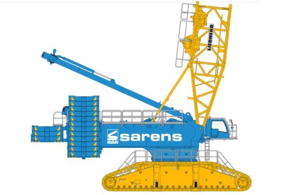 NZG1029/02 - LIEBHERR LR 11000 en colores SARENS - 1