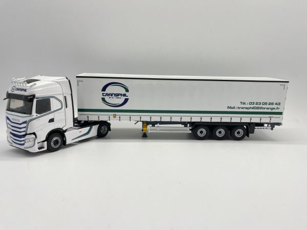 ELI118107 - IVECO S-Way 4x2 2021 con remolque basculante 3 Ejes - Transporte TRANSPHIL - 1