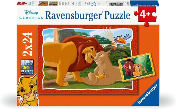 RAV120010 - 2 Puzzles 24 Piezas - La Historia de la Vida - EL REY LEON - 1