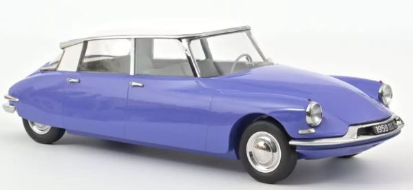 NOREV121569 - 1959 CITROEN DS 19 Azul Delphinium y Blanco - 1