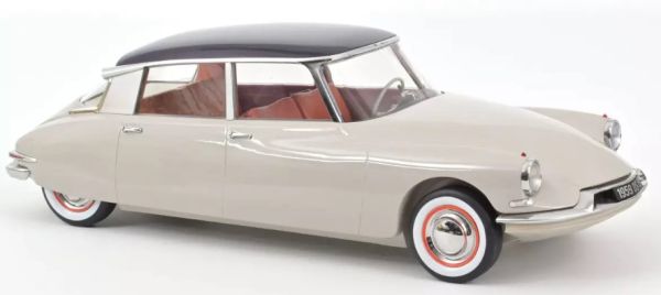 NOREV121570 - CITROEN DS 19 1959 Gris Rosado y Berenjena - 1