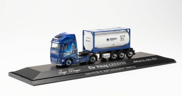 HER122238 - VOLVO FH GL 4x2 semirremolque cisterna XL 2020 3 ejes INGO DINGES - 1