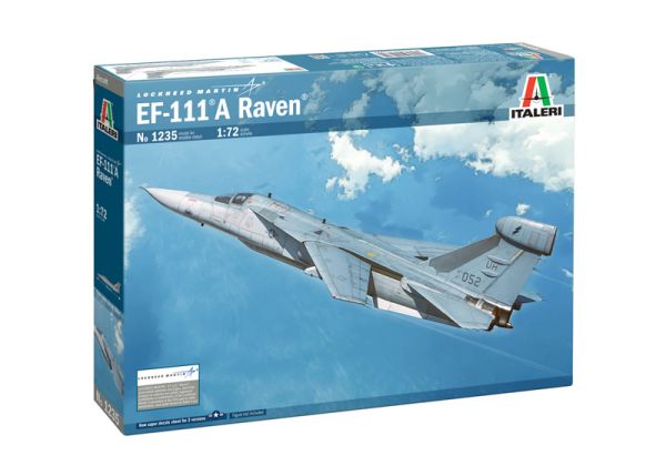 ITA1235 - EF-111 Un avión de combate Raven para montar y pintar - 1