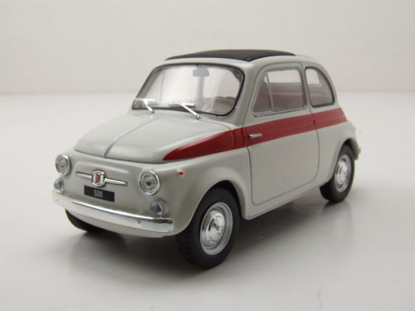 WBXWB124182 - FIAT 500 1960 Blanco y rojo - 1