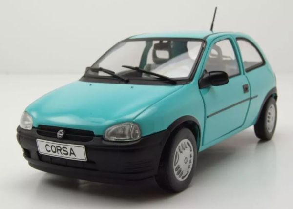 WBXWB124226 - OPEL Corsa B 1993 Turquesa - 1