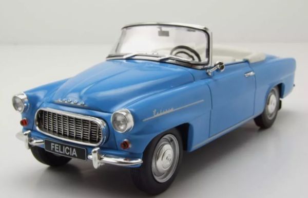 WBXWB124228 - SKODA Felicia Cabriolet 1959 Azul - 1