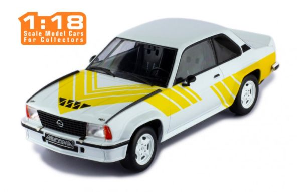 IXO18CMC127.22 - 1982 OPEL Ascona B 400 Blanco y Amarillo - 1